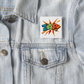 コミック・ブック・ポップアート ZAP! 缶バッジ (インサイチュ)