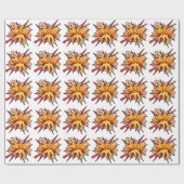 コミック・ブック・ポップ・アート KA-POW ラッピングペーパー (フラット)