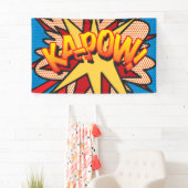 コミック・ポップアート KA-POW! 横断幕 (インサイチュ)