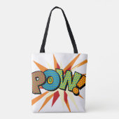コミック・ポップアート POP! POW! トートバッグ (裏面)