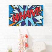 コミック・ポップアート WHAM! 横断幕 (インサイチュ)