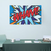 コミック・ポップアート WHAM! 横断幕 (トレードショー)
