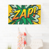 コミック・ポップアート ZAP! 横断幕 (インサイチュ)