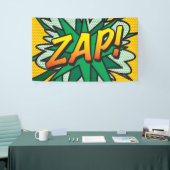 コミック・ポップアート ZAP! 横断幕 (トレードショー)