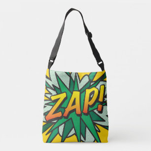 コミック・ポップアート ZAP! POW! クロスボディバッグ