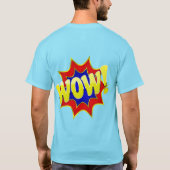 コミックWOW. Tシャツ (裏面)