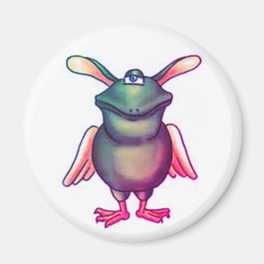 コミッシュモンスターフーハロウィーン マグネット (正面)