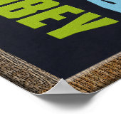 コミッシ素晴らしョンマテウ28シャルボード ポスター (角)