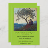 コミットメントのキャノピーをチャートユース招待状 招待状 (正面/裏面)