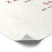 コミットメントフローラバナ結婚ーの証明書 ポスター (角)