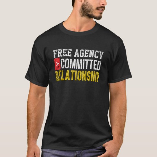 コミッ独身のト人間関係オンラインデートすることBro G Tシャツ (正面)