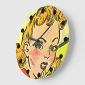 コミブックブレンダスター ラージ壁時計 (傾斜)