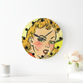 コミブックブレンダスター ラージ壁時計 (ホーム)