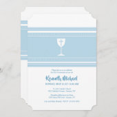 コミュニオンカップブルー 招待状 (正面/裏面)