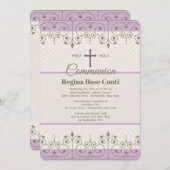 コミュニオンガール招待状 招待状 (正面/裏面)