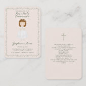 コミュニオンガール祈ズ祈りの言葉カード 名刺 (正面/裏面)