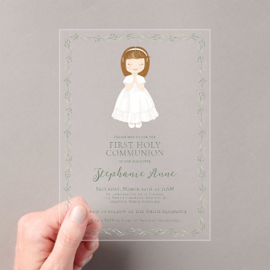 コミュニオンガール祈ズ アクリル招待状 (インサイチュ (ポータブル))