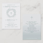 コミュニオンセージリースアンドクロス 名刺 (正面/裏面)