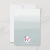 コミュニオンセージリース&クロス 招待状 (裏面)