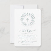 コミュニオンセージリース&クロス 招待状 (正面)