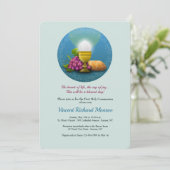 コミュニオンデイ招待状 招待状 (スタンド正面)