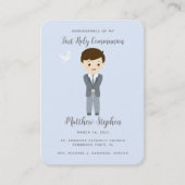 コミュニオンドーブボーイ祈りの言葉 名刺 (正面)