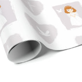 コミュニオンドーヴレッドヘッドガール ラッピングペーパー (ロールコーナー)