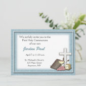 コミュニオンブルー招待状 招待状 (スタンド正面)