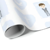 コミュニオン·ドーブ·ブルネット·ボーイ ラッピングペーパー (ロールコーナー)