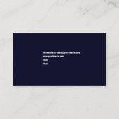 コミュニケーションコンセプト名刺 名刺 (裏面)