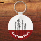 コミュニケーションタワーキーチェーン キーホルダー (正面)