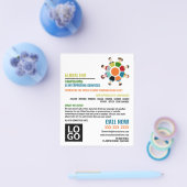 コミュニケーションホイール、トランスレータ、インタープリタ チラシ (シングル)