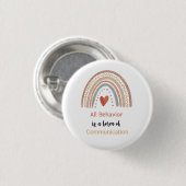 コミュニケーション自閉症のすべての行動型枠スペシャル 缶バッジ (正面&裏面)