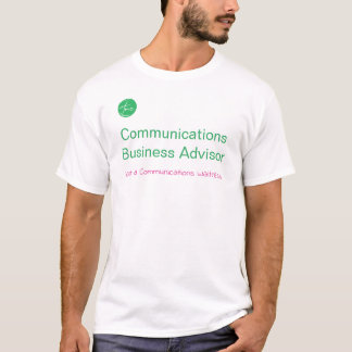 コミュニケーション ビジネス アドバイザー Tシャツ