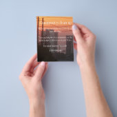 コミュニティのクリーンアップ チラシ (手)