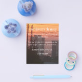 コミュニティのクリーンアップ チラシ (シングル)