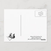 コミュニティのヒーローのはがき ポストカード (裏面)