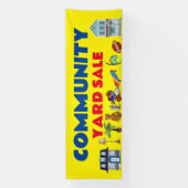 コミュニティガレージ販売バナー 横断幕 (縦)