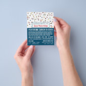 コミュニティデザイン、スピードネットワークイベント広告 チラシ (手)