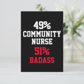 コミュニティナース バッドアス カード (スタンド正面)