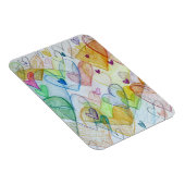 コミュニティハートアート感動的冷蔵庫用マグネット マグネット (右側)