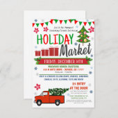 コミュニティホリデーイベント招待状 招待状 (正面/裏面)