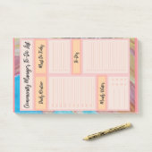 コミュニティマネージャのTo-Doリスト ポストイット (デスク)