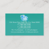 コミュニティマネージャSEM SEOソーシャルメディアの専門家 名刺 (裏面)