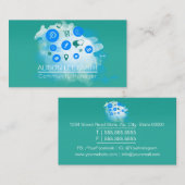 コミュニティマネージャSEM SEOソーシャルメディアの専門家 名刺 (正面/裏面)