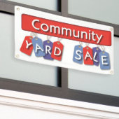 コミュニティヤード販売バナー 横断幕 (ビルの外側)