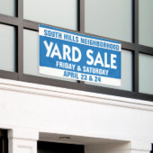 コミュニティー・ナイフワード・セール 横断幕 (ビルの外側)