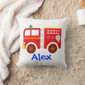 コミュニティ助手の枕(普通消防車、パトカー クッション (ブランケット)