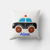 コミュニティ助手の枕(普通消防車、パトカー クッション (裏面)
