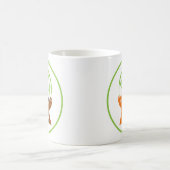 コミュニティ村の円 コーヒーマグカップ (中央)